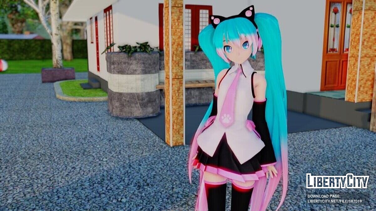 Скачать Hatsune Miku [Happy Birthday] для GTA San Andreas