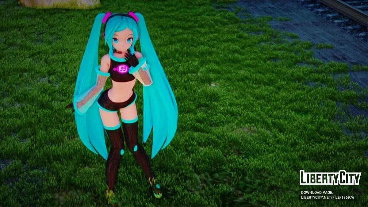 Hatsune Miku [Space Chanel 39] / GTA San Andreas