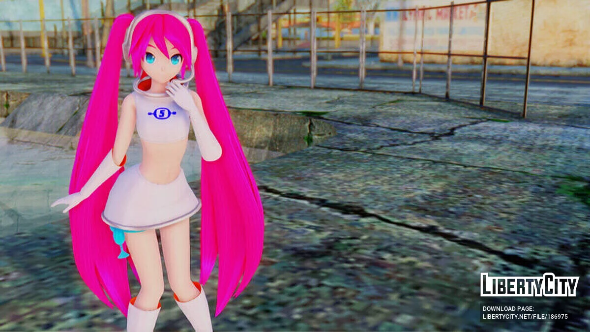 Hatsune Miku [Space Chanel 5] / GTA San Andreas