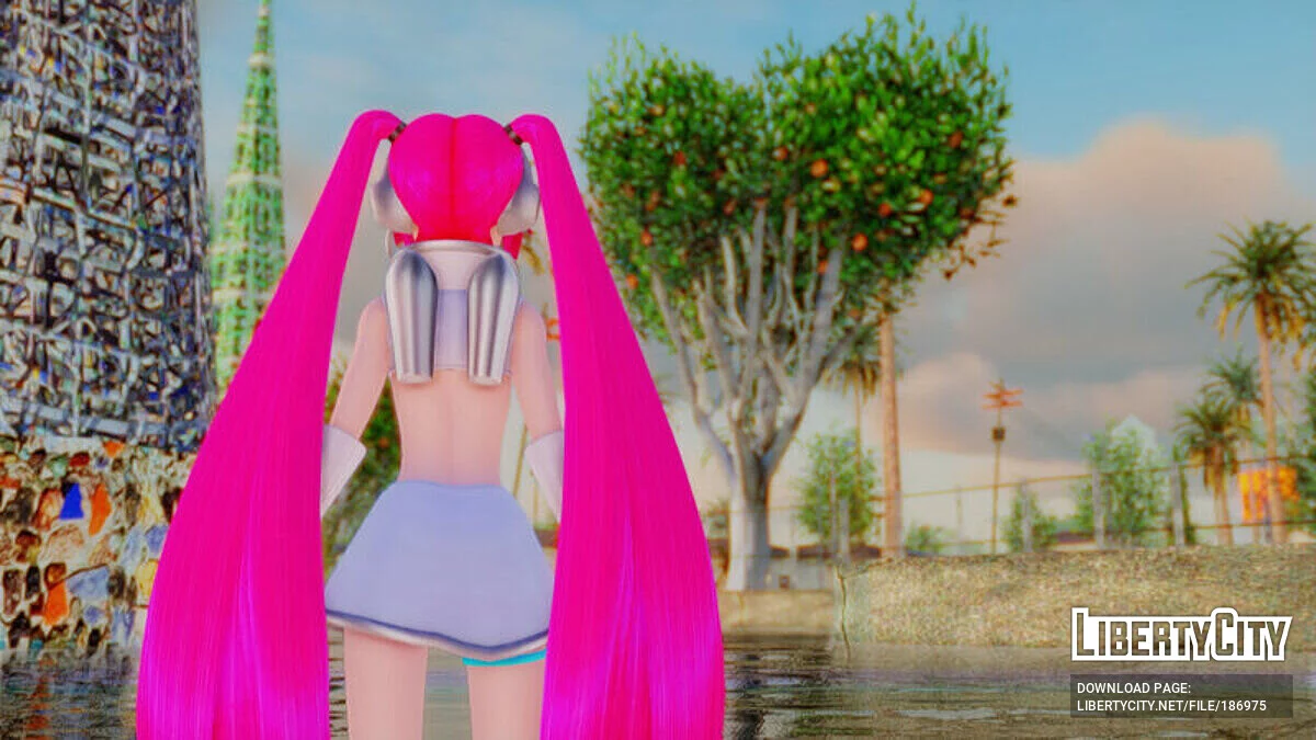 Hatsune Miku [Space Chanel 5] / GTA San Andreas