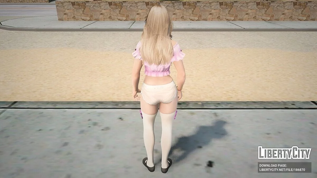 Эми в сексуальном наряде / GTA San Andreas
