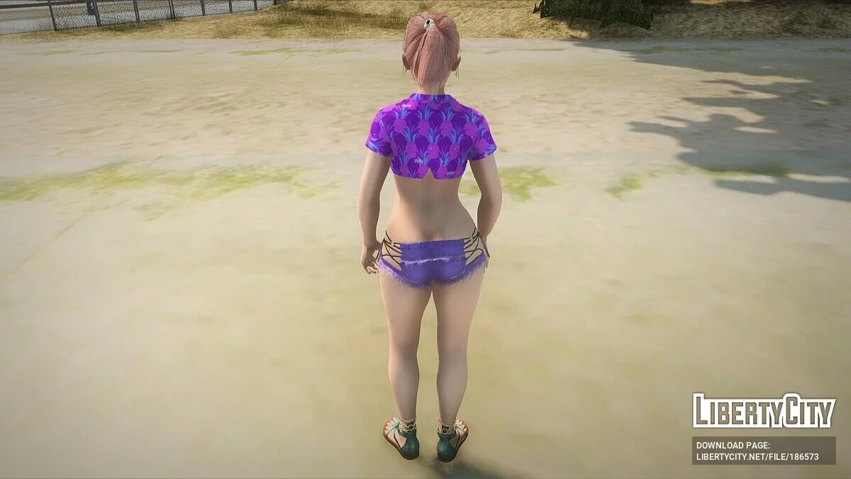 Хонока в сексуальном наряде / GTA San Andreas
