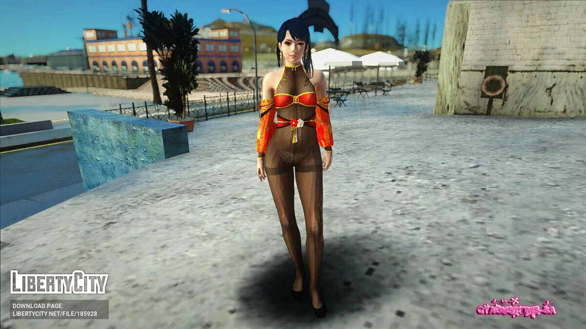 Лобелия Brocade Of Dawn / GTA San Andreas