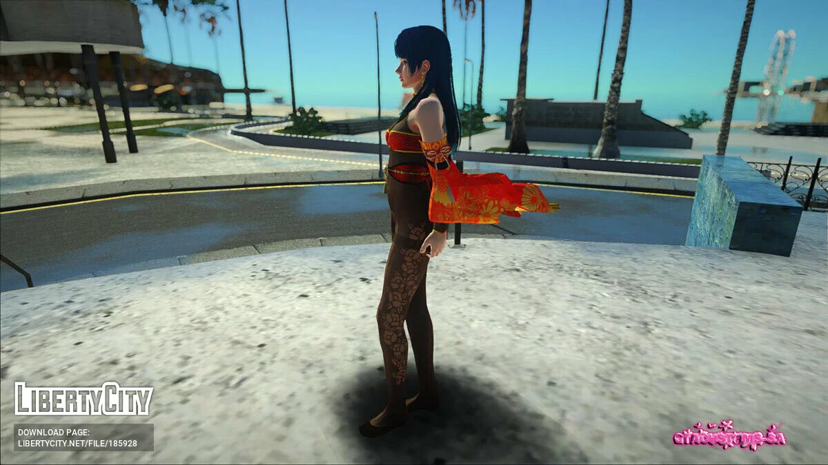 Лобелия Brocade Of Dawn / GTA San Andreas