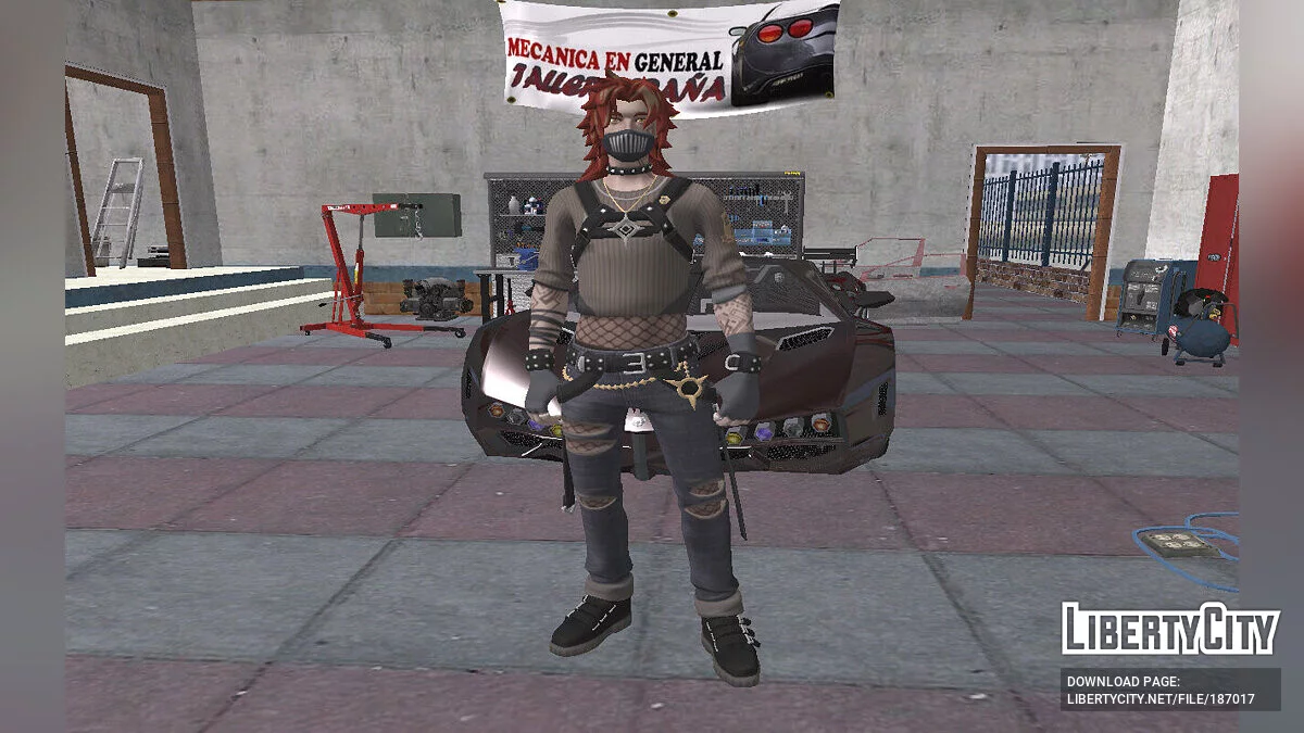 Lucien West из Fortnite / GTA San Andreas