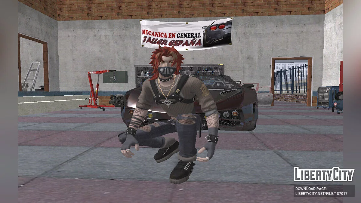 Lucien West из Fortnite / GTA San Andreas