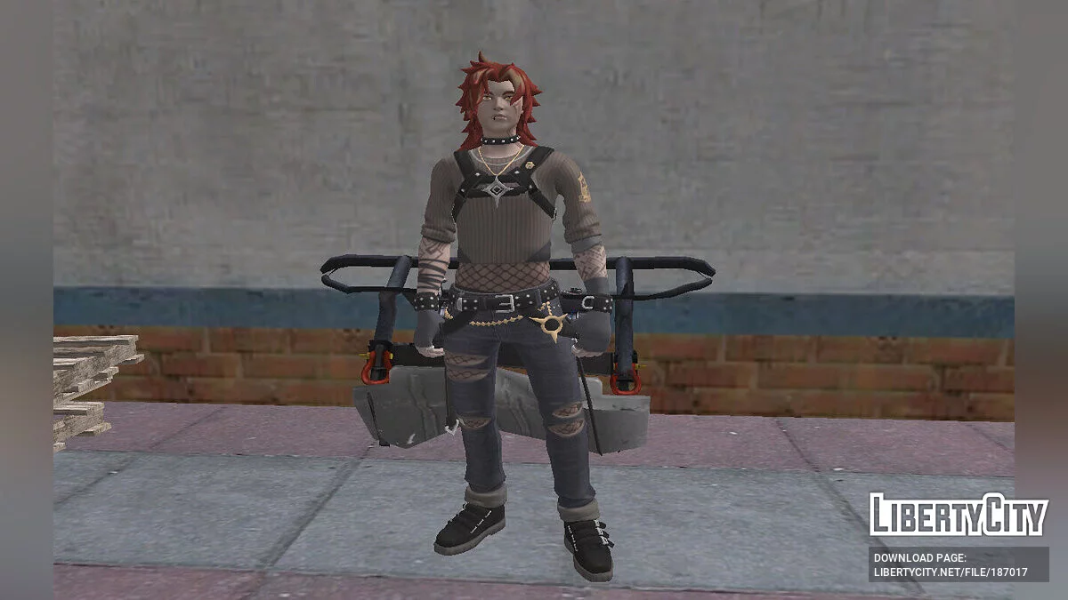 Lucien West из Fortnite / GTA San Andreas