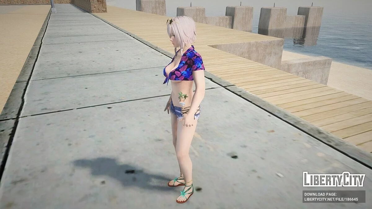Луна в сексуальном наряде / GTA San Andreas
