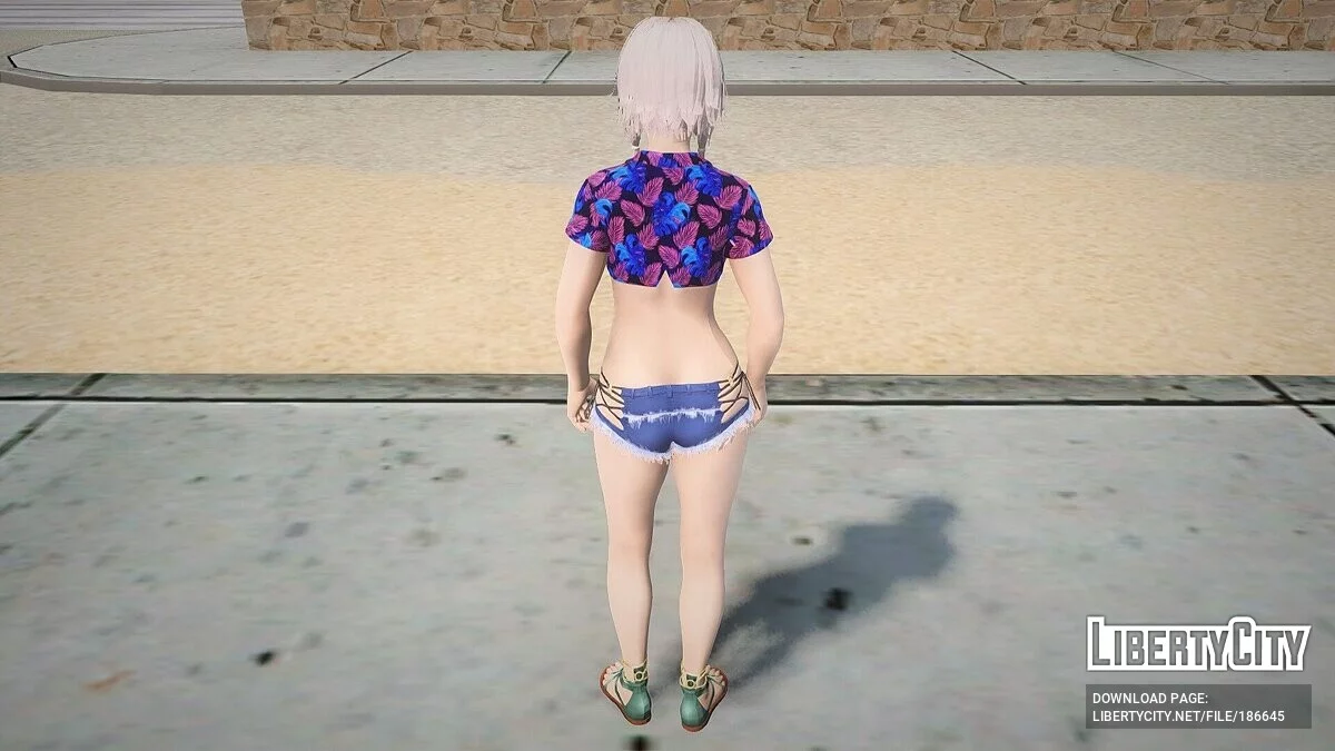 Луна в сексуальном наряде / GTA San Andreas