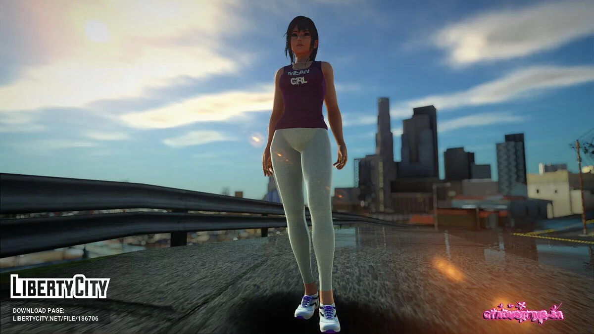Мисаки в лосинах / GTA San Andreas