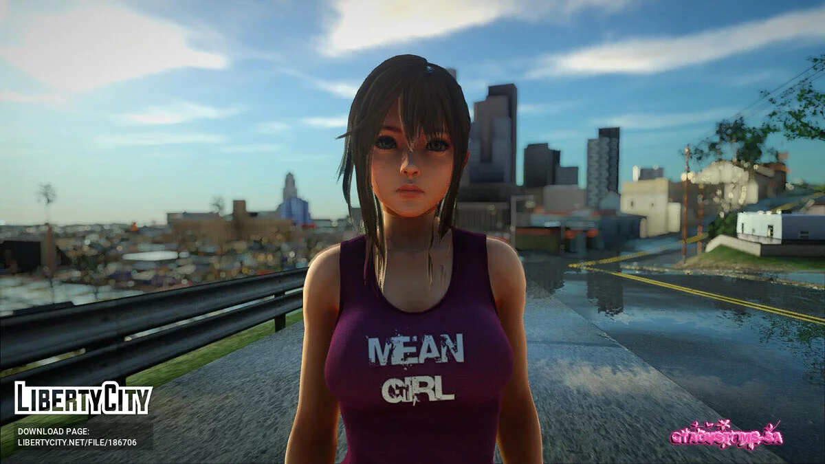 Мисаки в лосинах / GTA San Andreas