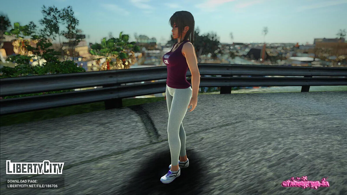 Мисаки в лосинах / GTA San Andreas