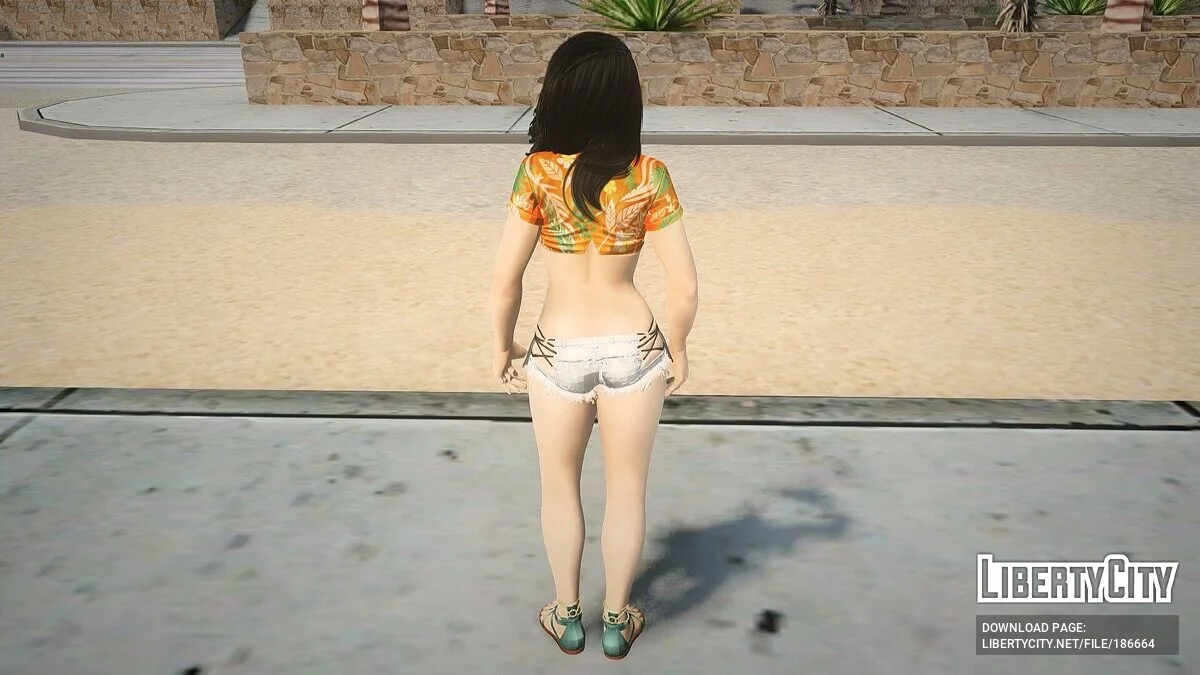 Момиджи в сексуальном наряде / GTA San Andreas