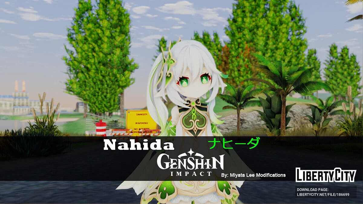 Нахида из Genshin Impact / GTA San Andreas