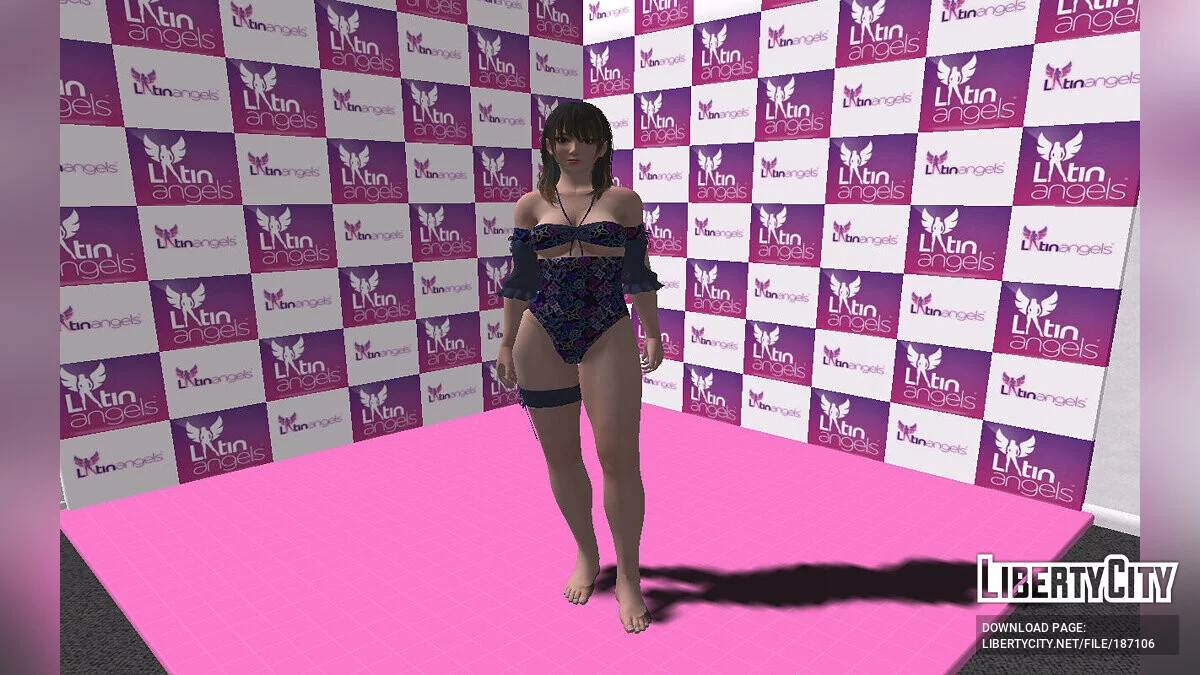 Нанами из DOAXVV в купальнике / GTA San Andreas