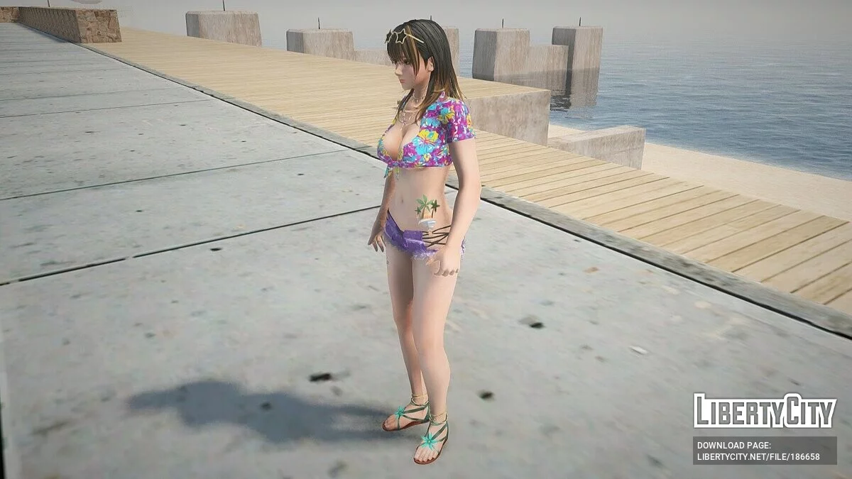 Нанами в сексуальном наряде / GTA San Andreas