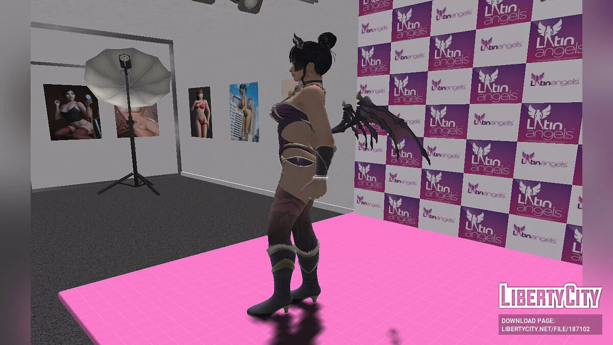 Ниотенгу из DOAXVV (Darkness Queen) / GTA San Andreas
