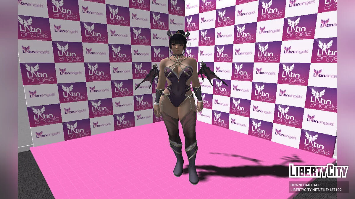 Ниотенгу из DOAXVV (Darkness Queen) / GTA San Andreas