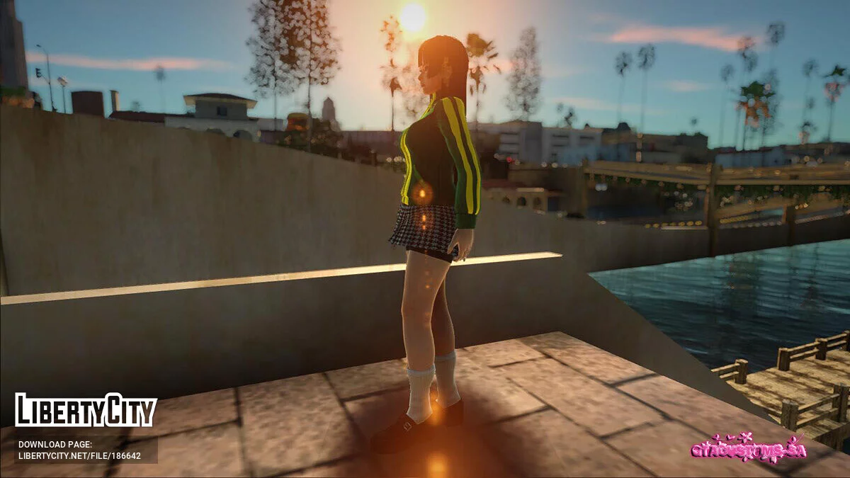 Ниотенгу Jacket w Skirt / GTA San Andreas
