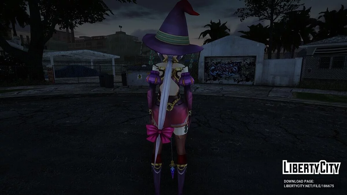 Plarchta D из Atelier Sophie / GTA San Andreas