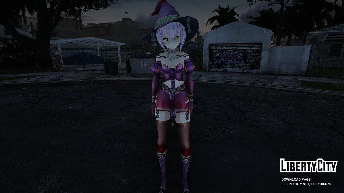 Plarchta D из Atelier Sophie / GTA San Andreas