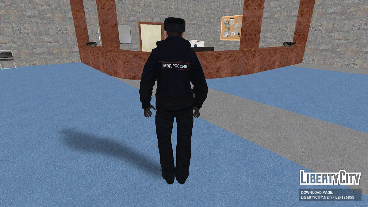 Старший лейтенант патрульно-постовой службы МВД РФ / GTA San Andreas
