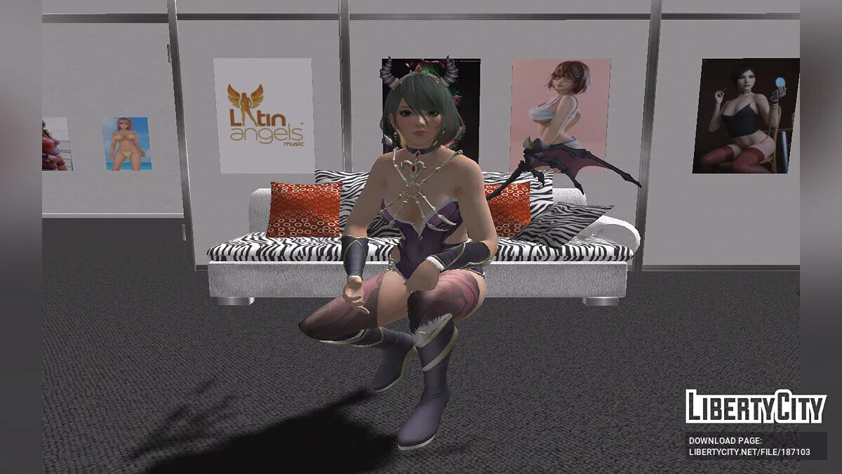 Тамаки из DOAXVV (Darkness Queen) / GTA San Andreas
