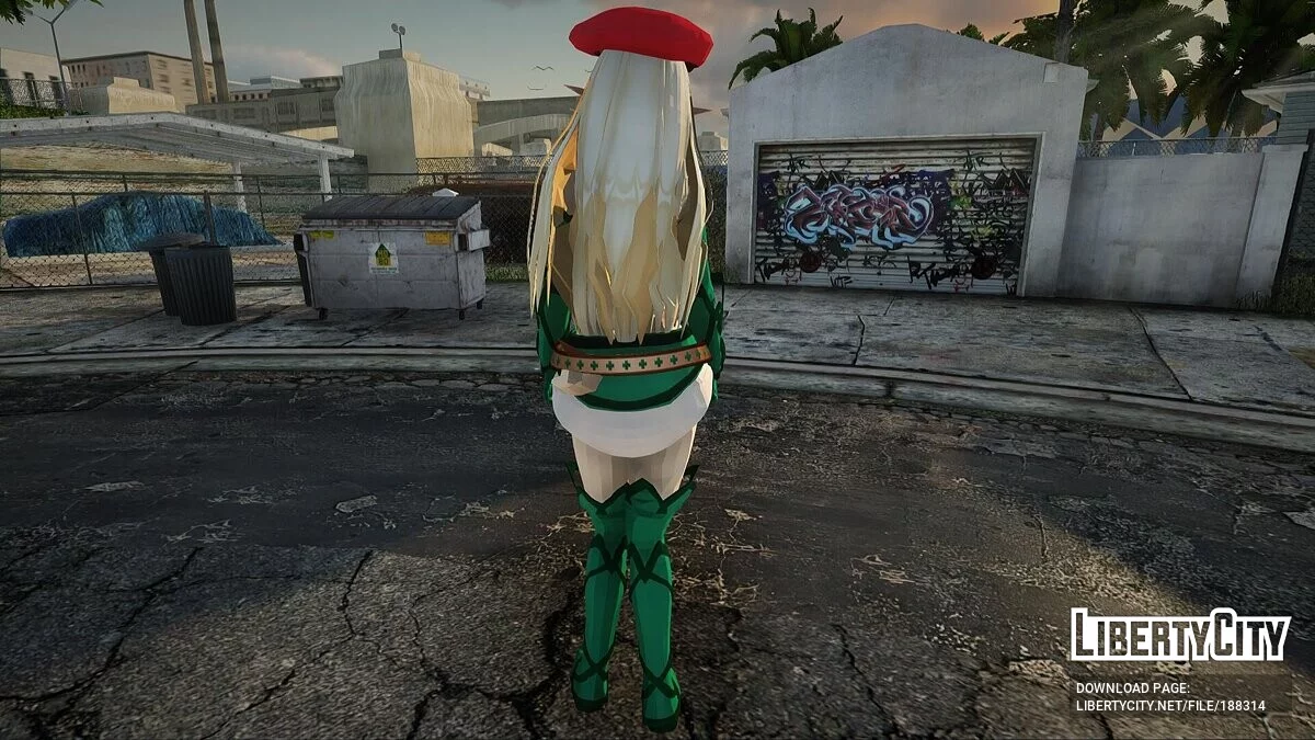 Аллейн из Queen's Blade / GTA San Andreas