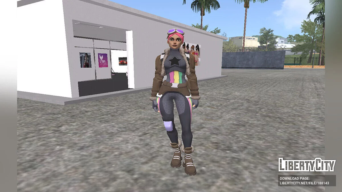 BriteStar Bomber из Fortnite / GTA San Andreas