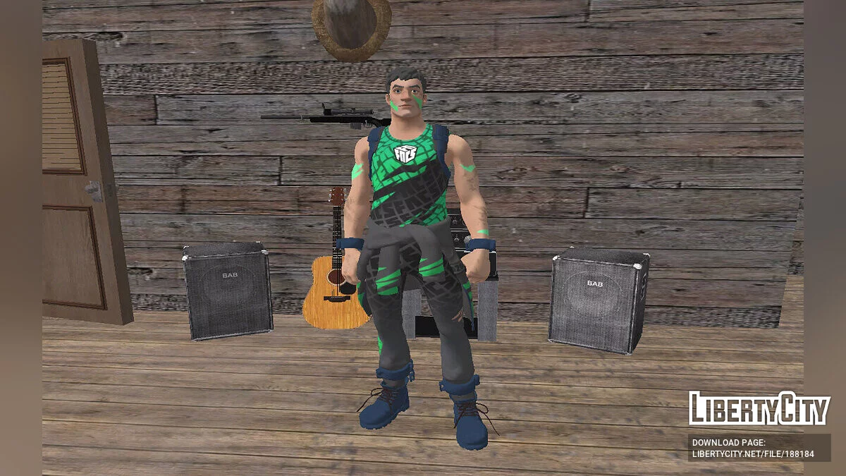 Championship Jones из Fortnite / GTA San Andreas