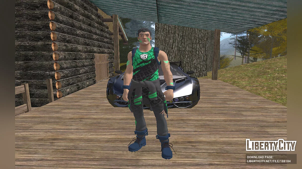Championship Jones из Fortnite / GTA San Andreas