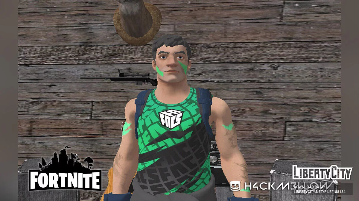 Championship Jones из Fortnite / GTA San Andreas