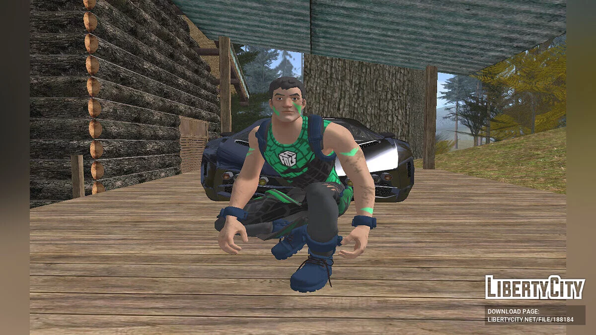 Championship Jones из Fortnite / GTA San Andreas