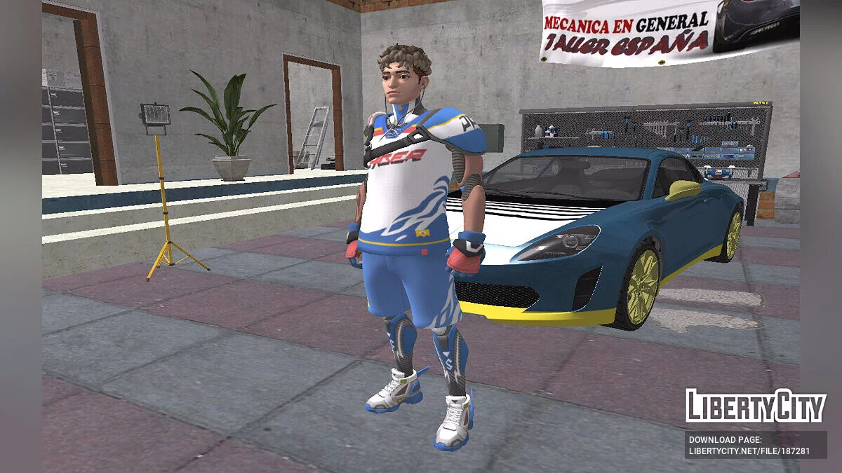 Чейз из Fortnite / GTA San Andreas