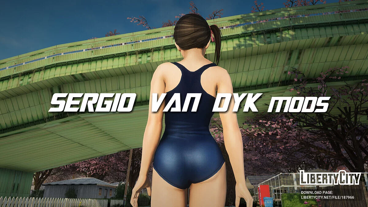 Беременная Кохару из Dead Or Alive Xtreme Venus Vacation / GTA San Andreas