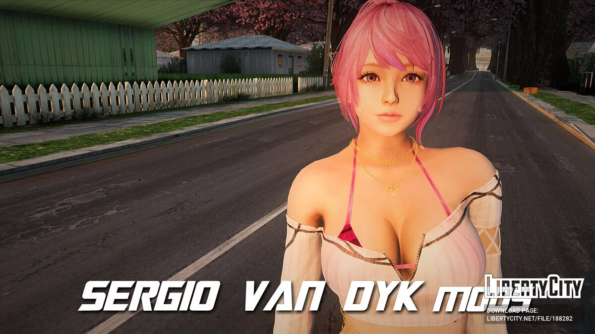 Сборник скинов с Юкино из Dead Or Alive Xtreme Venus Vacation / GTA San Andreas