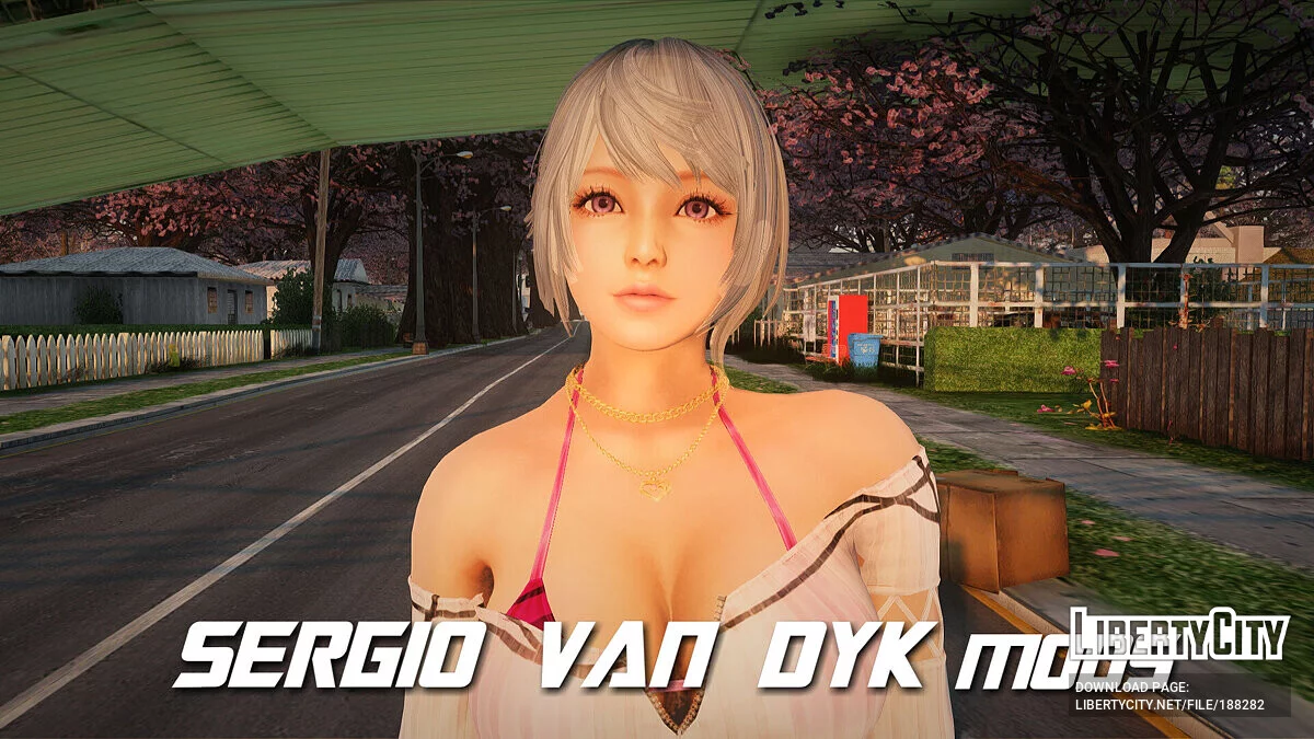 Сборник скинов с Юкино из Dead Or Alive Xtreme Venus Vacation / GTA San Andreas