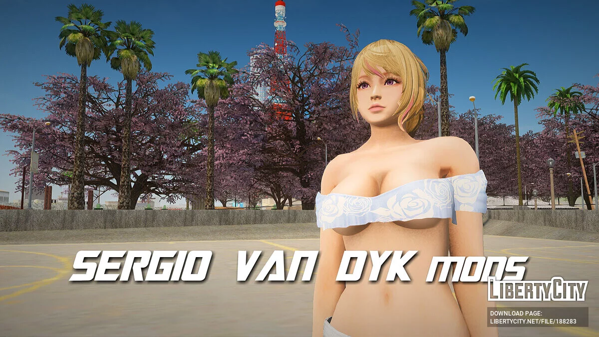 Юкино из Dead Or Alive Xtreme Venus Vacation / GTA San Andreas