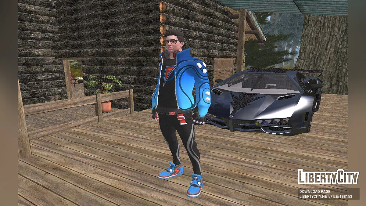 Flakes Power из Fortnite / GTA San Andreas