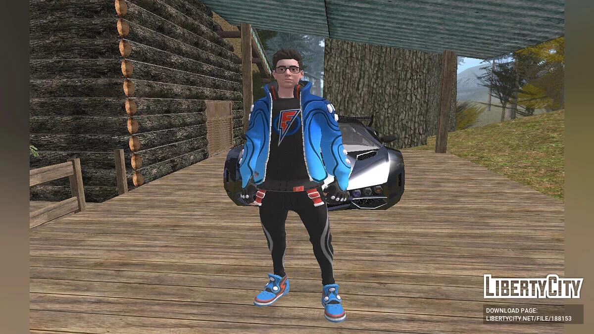 Flakes Power из Fortnite / GTA San Andreas