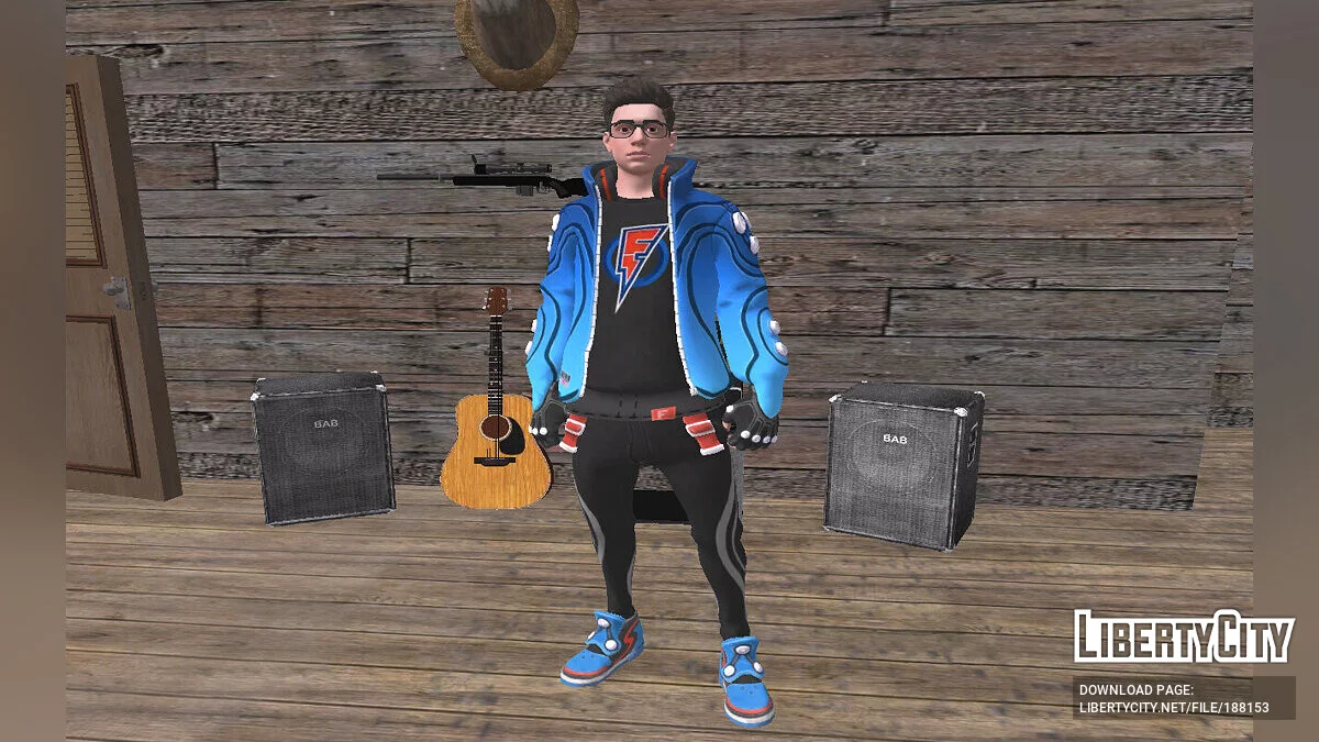Flakes Power из Fortnite / GTA San Andreas