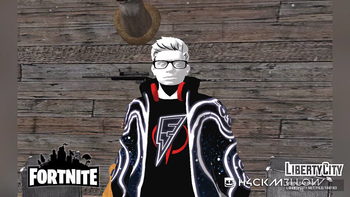 Flakes Power Phantom из Fortnite / GTA San Andreas