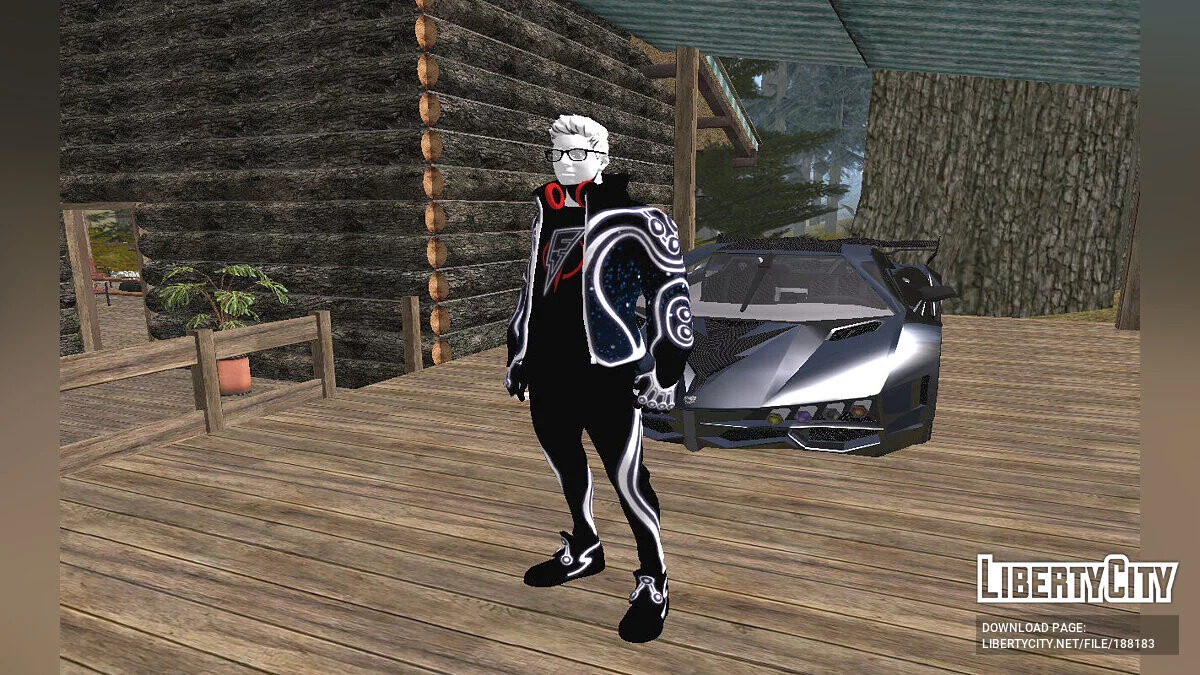 Flakes Power Phantom из Fortnite / GTA San Andreas