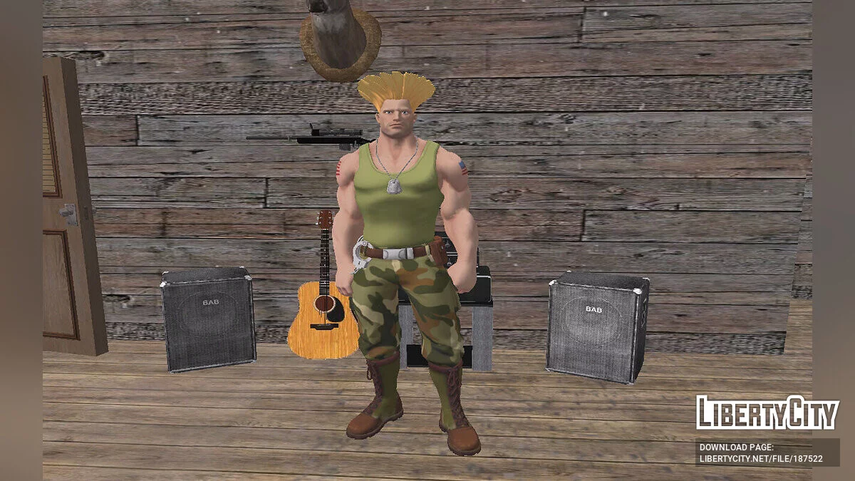 Гайл из Fortnite / GTA San Andreas