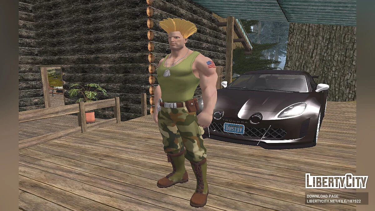 Гайл из Fortnite / GTA San Andreas