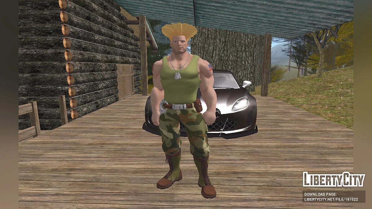 Гайл из Fortnite / GTA San Andreas