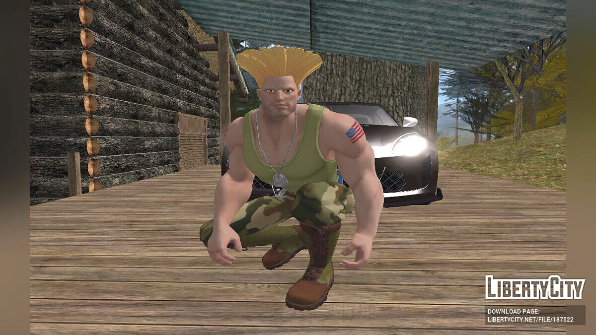 Гайл из Fortnite / GTA San Andreas