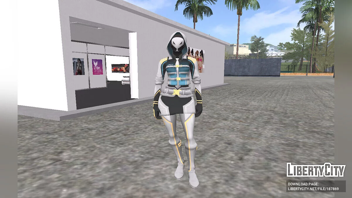 Gold Blooded Ace из Fortnite / GTA San Andreas