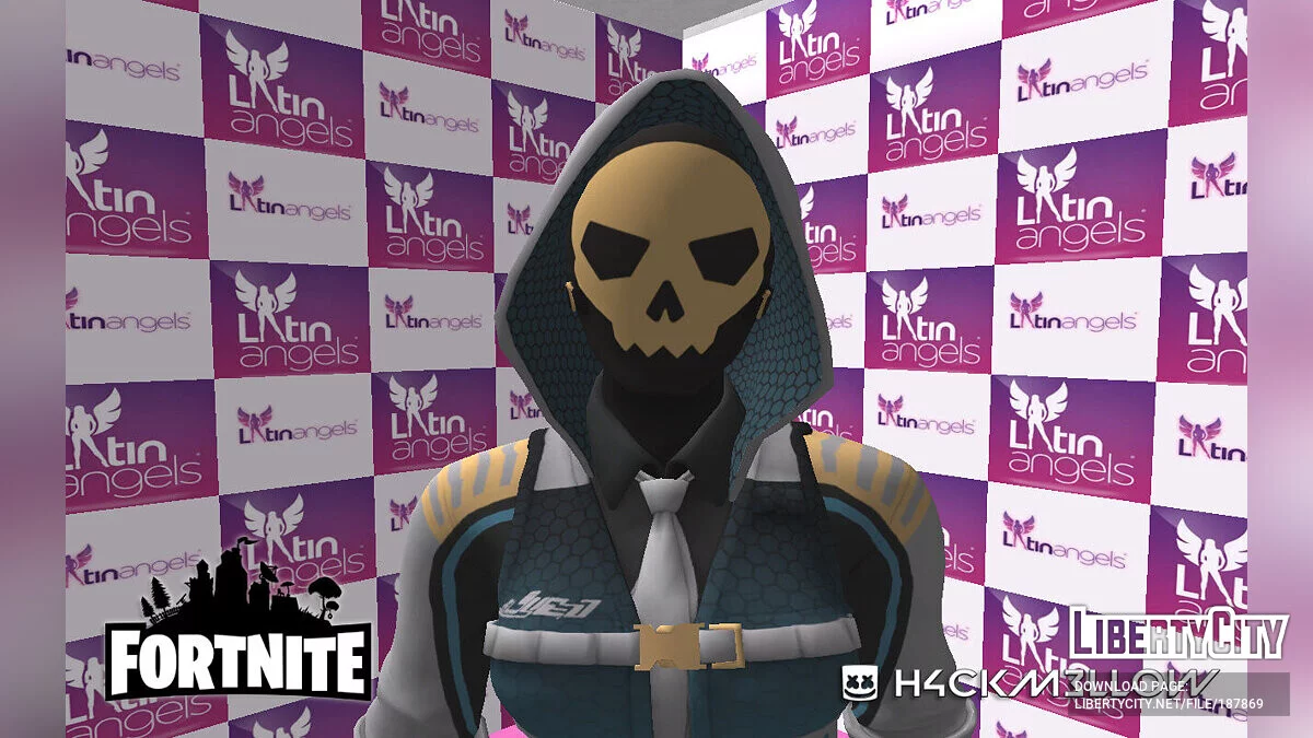 Gold Blooded Ace из Fortnite / GTA San Andreas