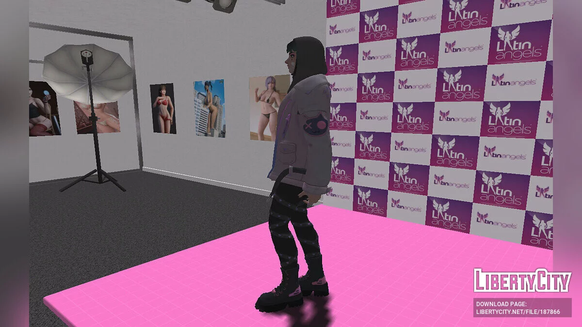 Halley Holo Hail из Fortnite / GTA San Andreas